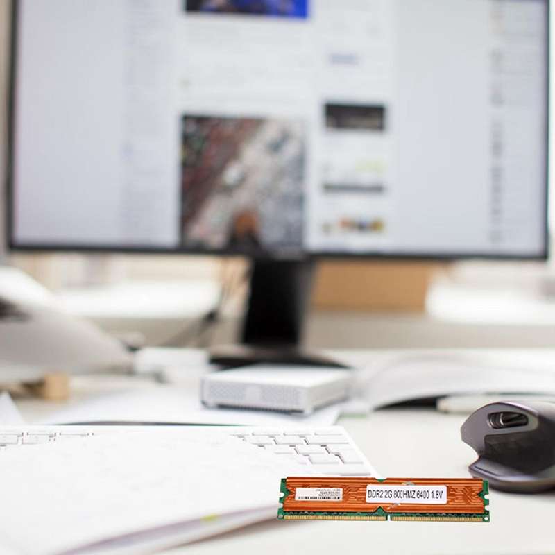 Ddr2 2gb Ram Memory 800mhz 1.8v for Amd Intel Desktop Memory Ram(b)
