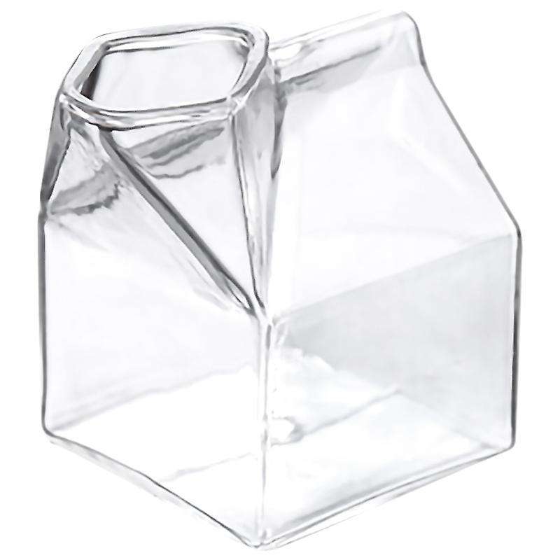 Glass Cups Creative Juice Bottle Clear Gifts Home Kitchen Tableware