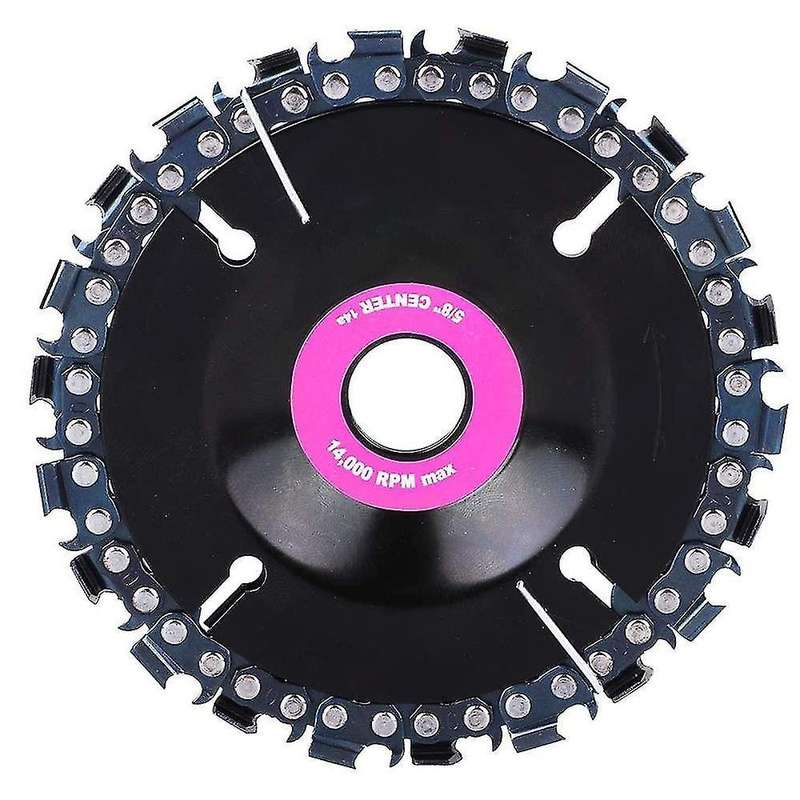 4 Inch Grinder Wood Carving Disc with Fine 22 Teeth