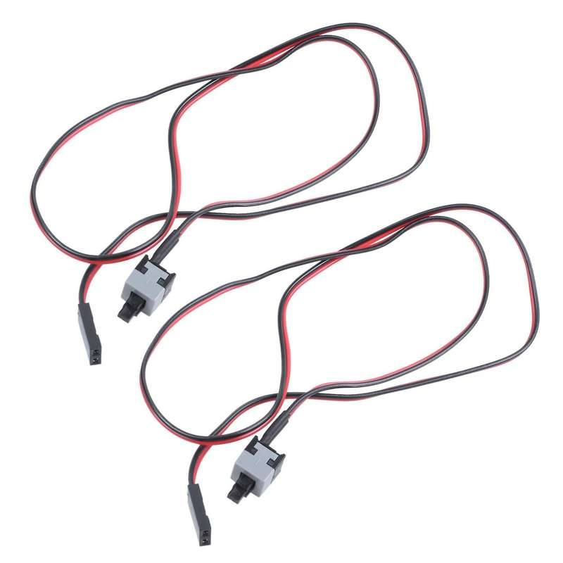 20.5 Inch Long Power Button Switch Cable for Pc Switches Reset