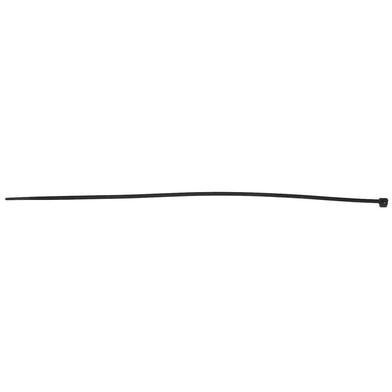 100 X Thin Black Cable Tidy Ties Zip Ties Cord Strap Wrap 200 X 3mm