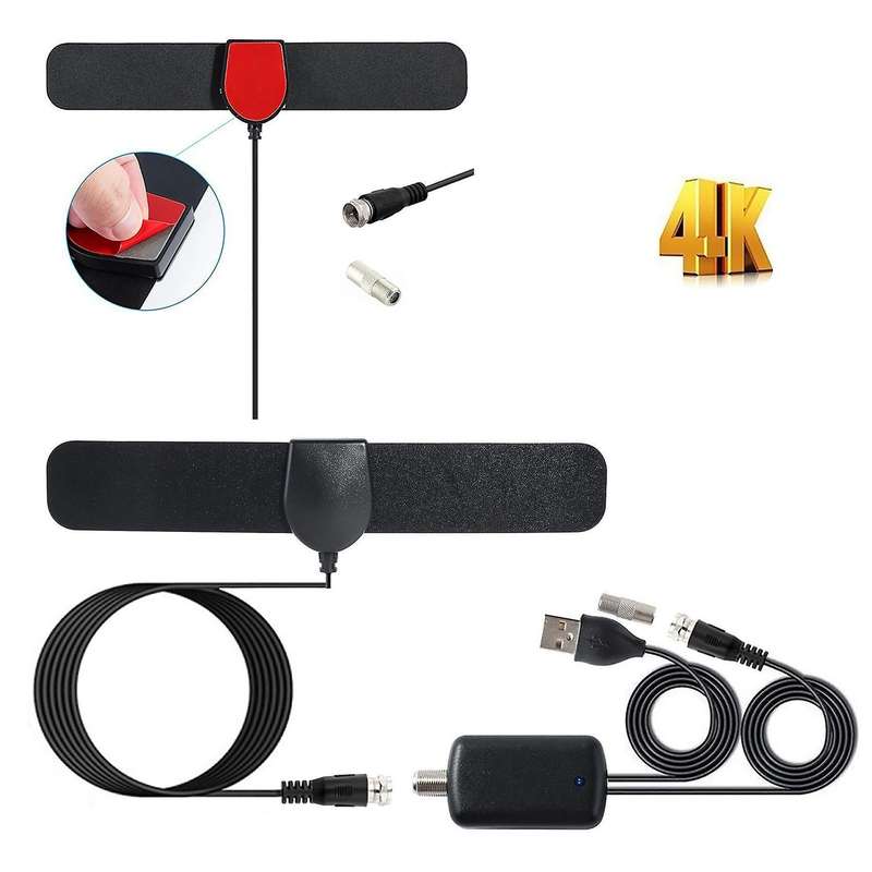 Hdtv Indoor Tv Reception Atsc Digital Amplifier Tv Antenna