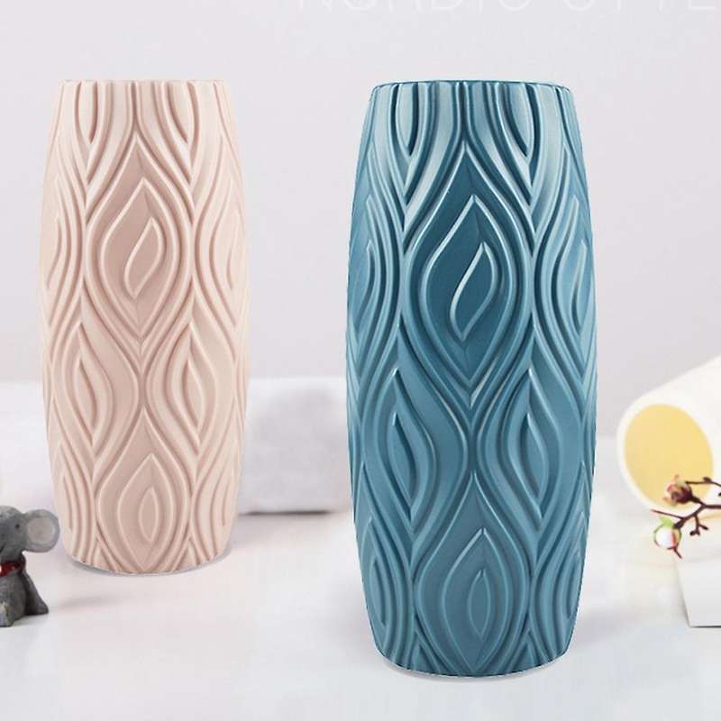 Nordic Vase Wet Floral Flower Pot Contemporary Vase Sturdy,blue