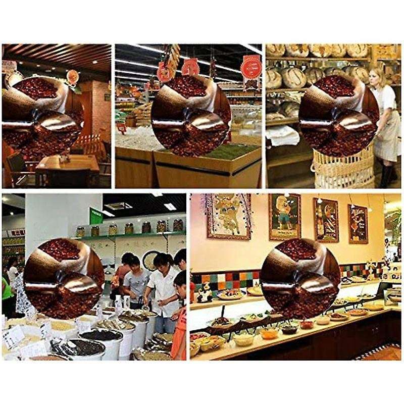 Ice Cream Scoop Candy Bar Stainless Steel Scoops (8 Inch 5pcs)