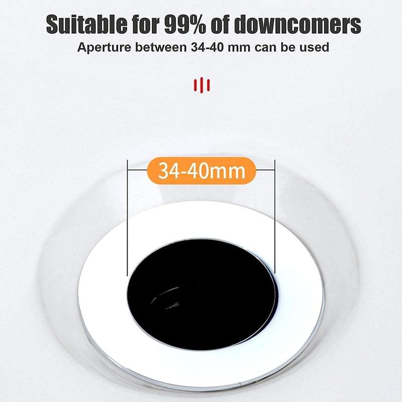 Sink Drain Stopper Bouncing Core Sink Drain Plug for Bathroom Bathtub