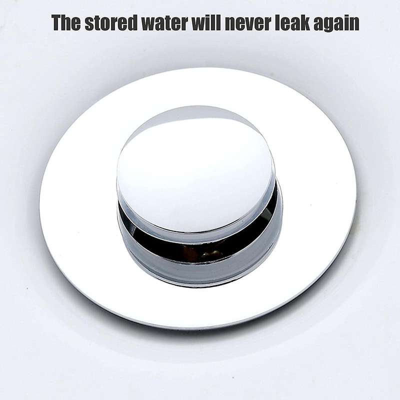Sink Drain Stopper Bouncing Core Sink Drain Plug for Bathroom Bathtub