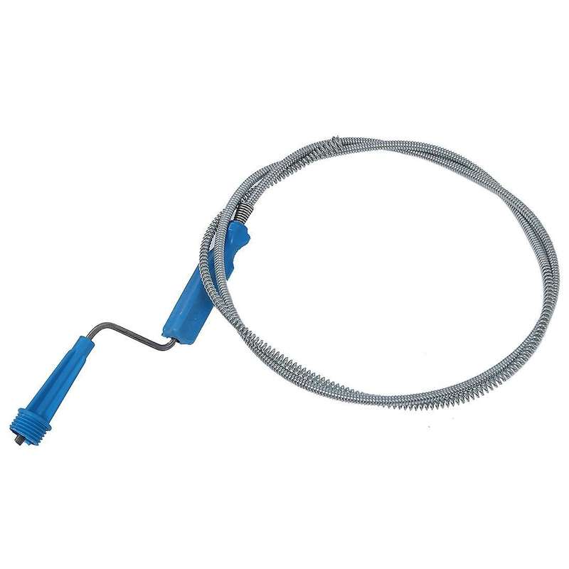 Soft Spiral Pipe Steel Closet Sewer Cleaner 1.3m Long Toilet Auger