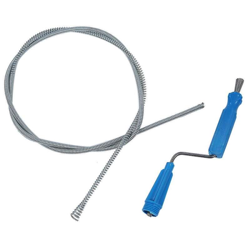 Soft Spiral Pipe Steel Closet Sewer Cleaner 1.3m Long Toilet Auger
