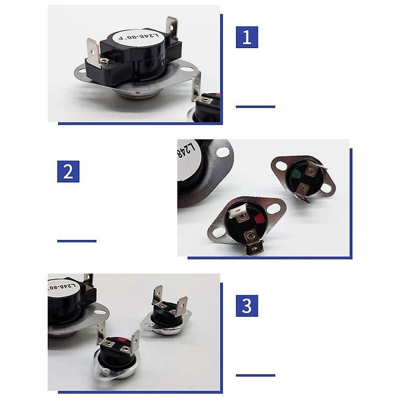 Dryer Thermal Fuse Thermostat Kit for La-1053 for Ah2162282 Qp5