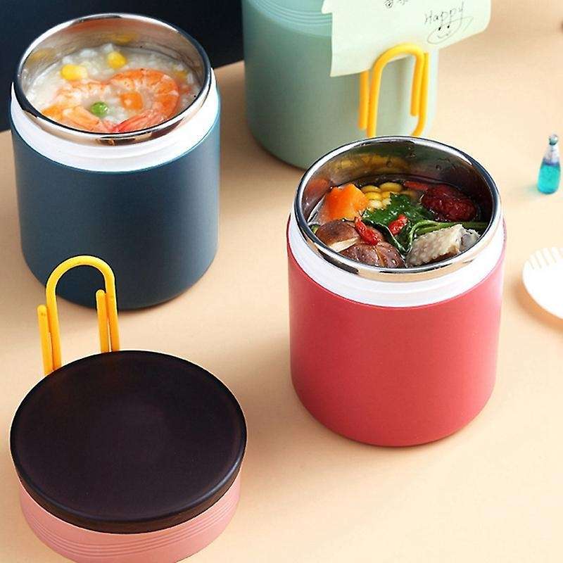 450ml Food Jar,stainless Steel Thermos for Kids,hot Food Jar,blue