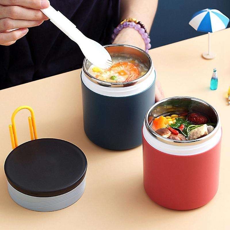 450ml Food Jar,stainless Steel Thermos for Kids,hot Food Jar,blue