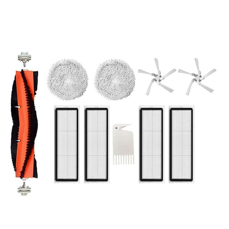 10pcs Mop Cloth Filter Main Side Brush for Xiaomi Dreame W10/w10 Pro