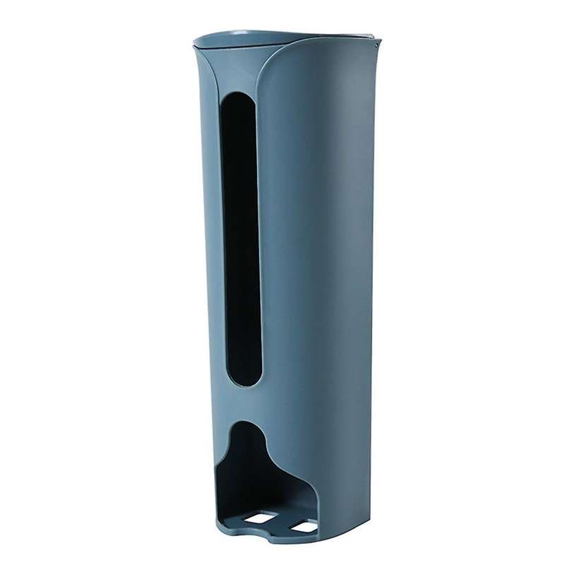 Garbage Bag Storage Box Garbage Plastic Box Kitchen Blue