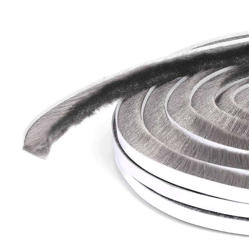 33ft/10m Self Adhesive Seal Strip for Windproof,0.35 Inchx0.35 Inch