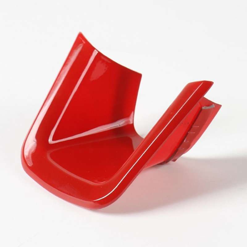 Steering Wheel Decoration Cover Trim Stickers for Jeep Renegade(red)