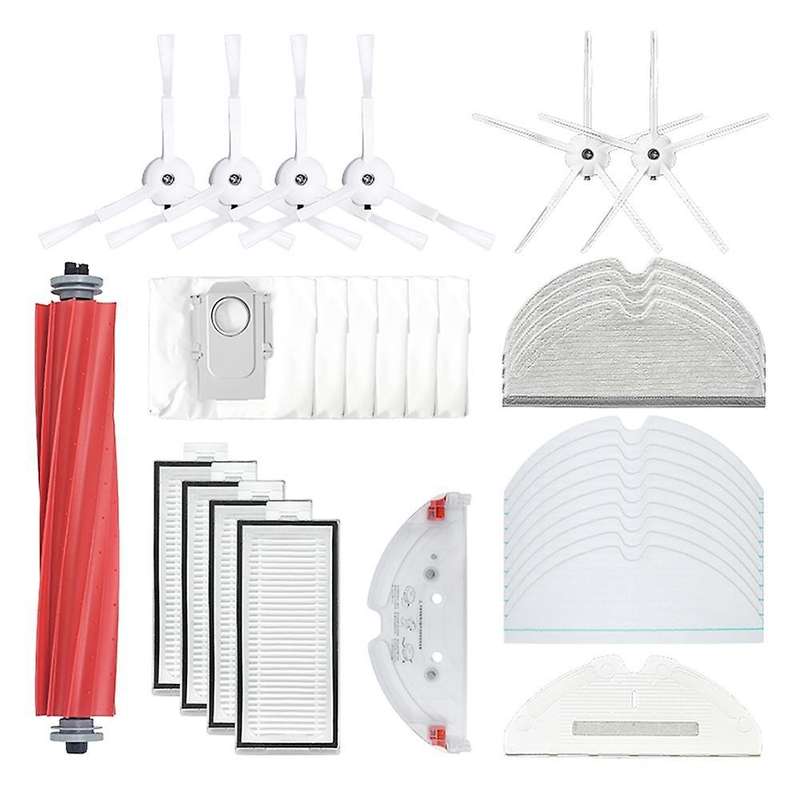 Sweeping Robot Main Brush Side Brush Filter Rubber Brush Mop Parts