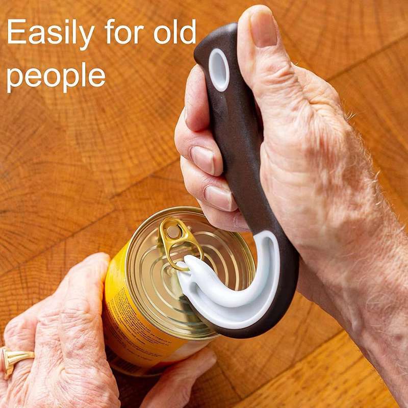 2pcs Easy Open Ring Pull Can Opener Easy Grip Opener Ring-pull Helper