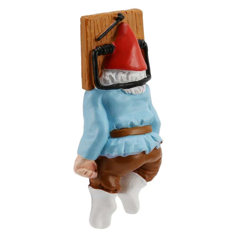 Zombie Gnome Garden Statues Outdoor Gardening Dwarf Ornaments-a