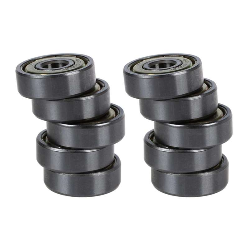626z 6x19x6mm Shielded Radial Miniature Groove Ball Bearing 5 Pcs