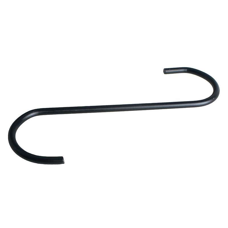 6.5 Inch Black S-shaped Hanging Hooks Heavy-duty S Type Hooks