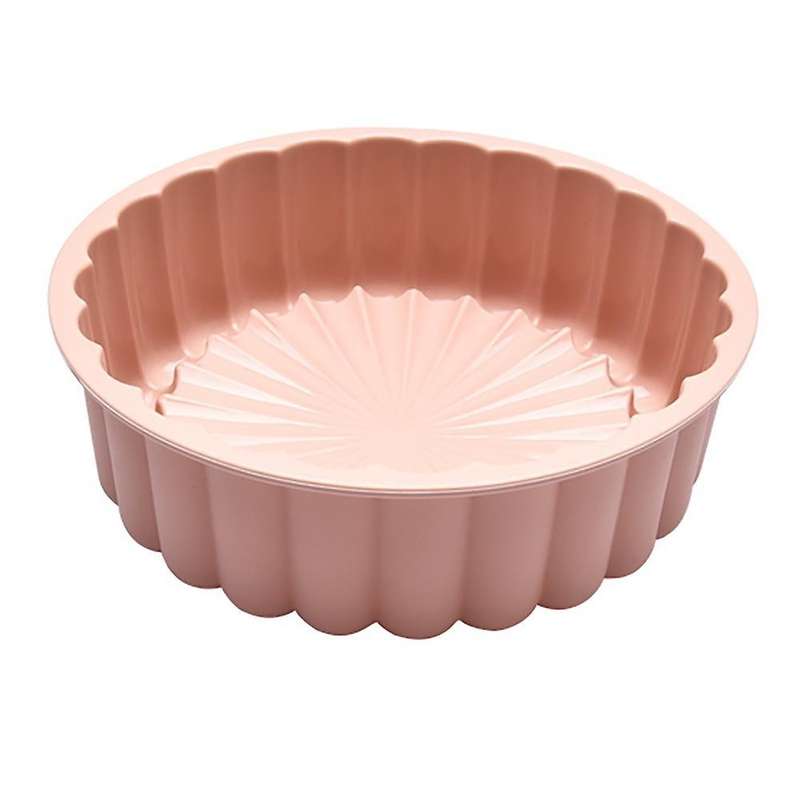 Round Silicone Cake Pan Strawberry Sponge Mold Diy Decorating Tools A