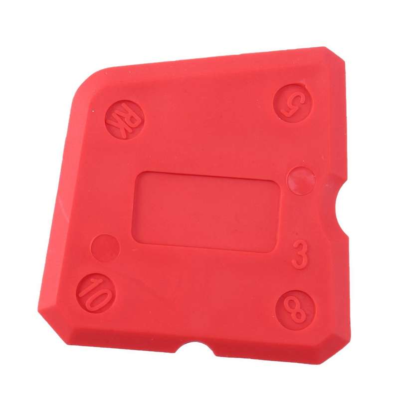9 Pieces Silicone Sealant Finishing Smoothing Caulking Tool Kit, Red