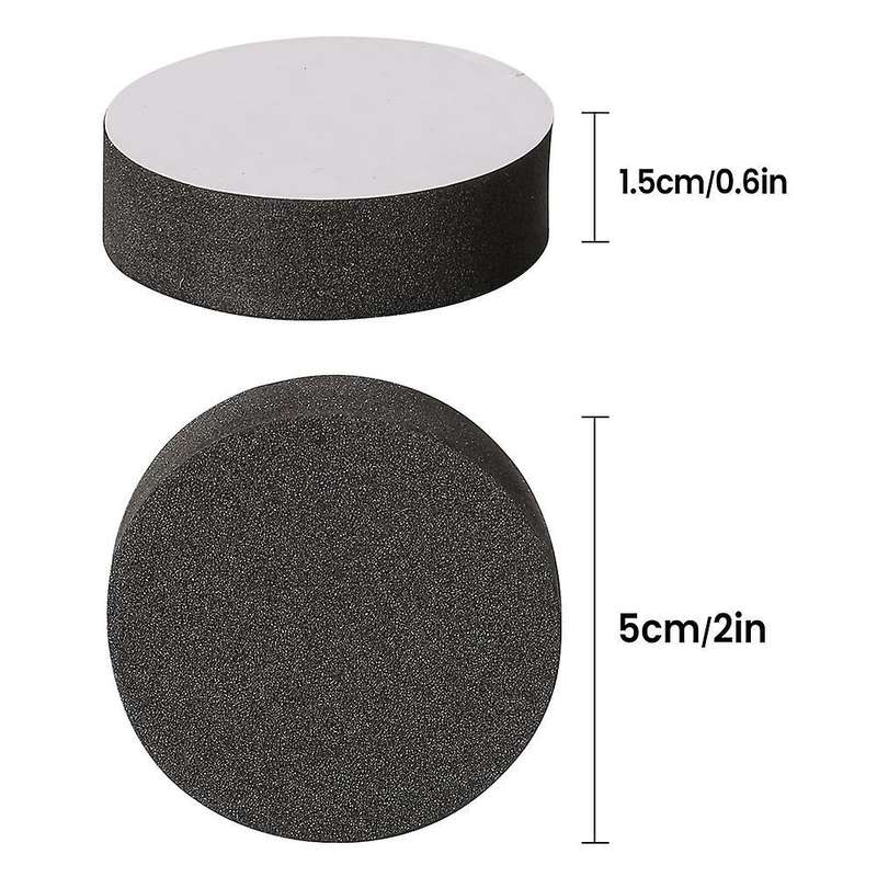 48pcs Plant Pot Feet Risers Natural Rubber Flower Pot Mat Invisible