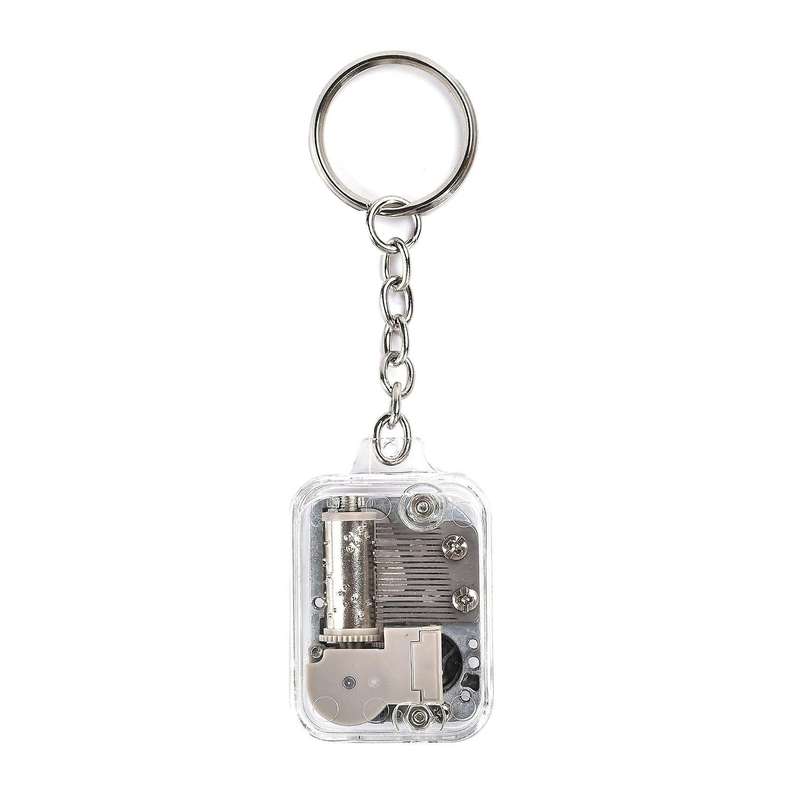 Silver Diy Mechanical Metal Music Boxes for Child with Screws