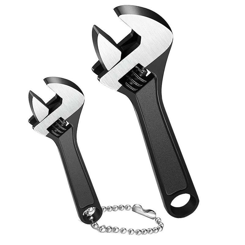 2pcs Hand Wrench Adjustable Spanner Hand Knurl Tool Adjustable