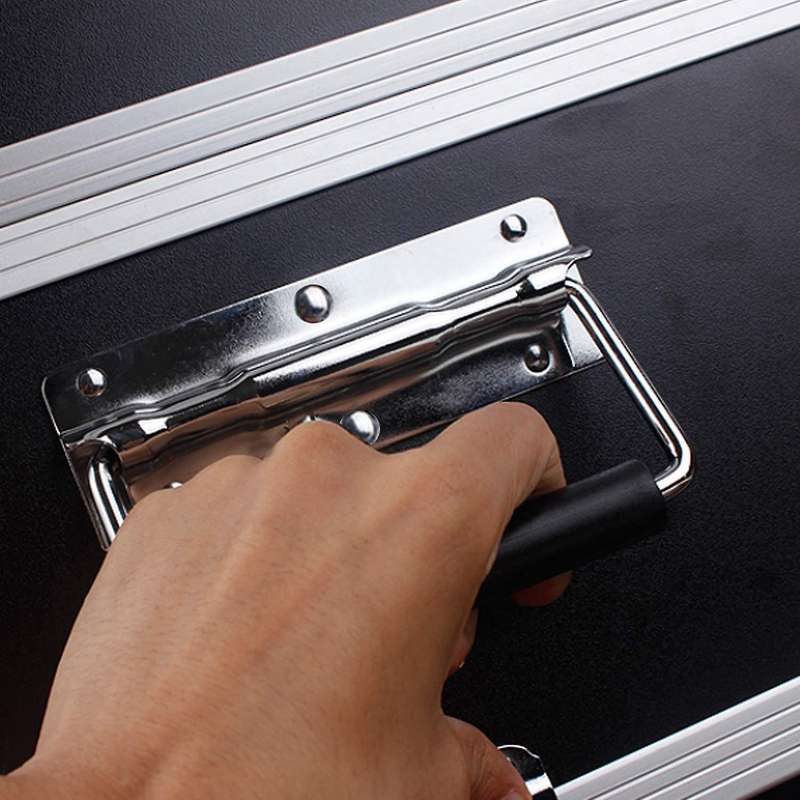 2pcs Stainless Steel Spring Handle Prop Box Tool Aluminum Box Handle