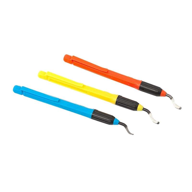 Deburring Tool Kit with High-speed Steel Rotary Burr Removal Blades