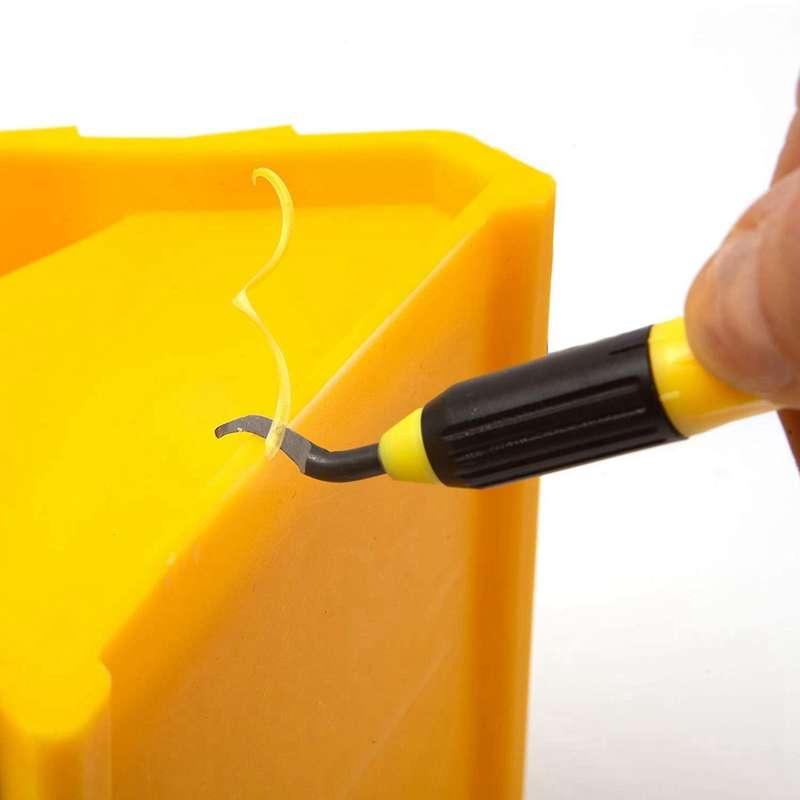 Deburring Tool Kit with High-speed Steel Rotary Burr Removal Blades