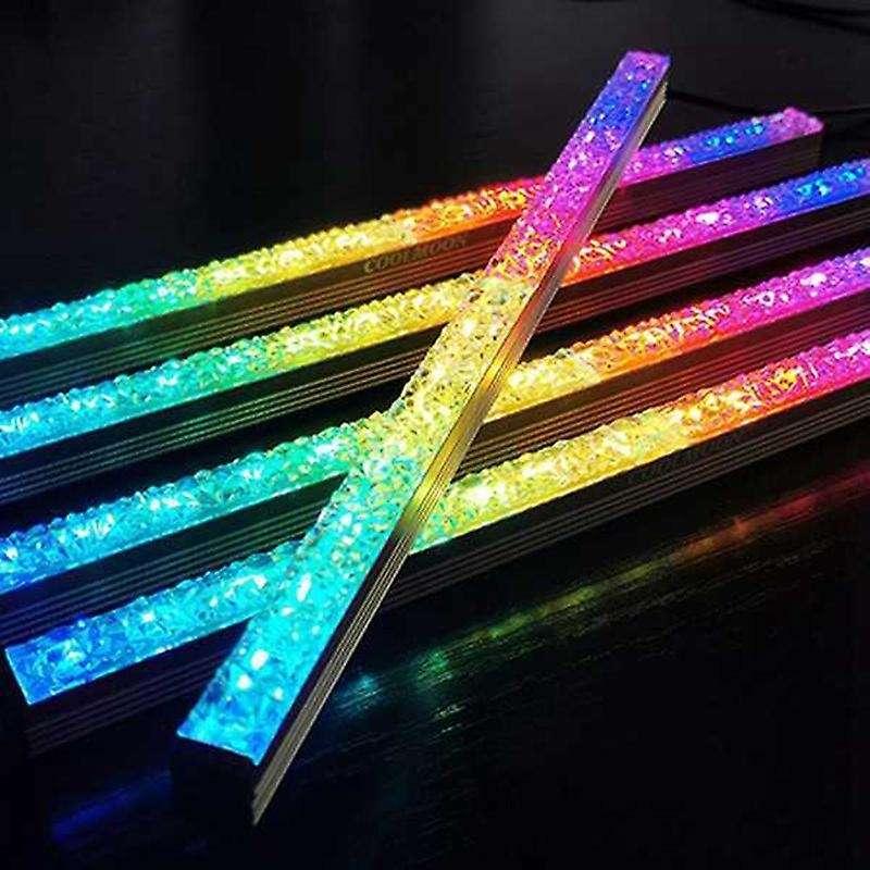 Coolmoon Computer Rgb Color Light 5v/3 Pin with Magnetic Rgb Led Lamp