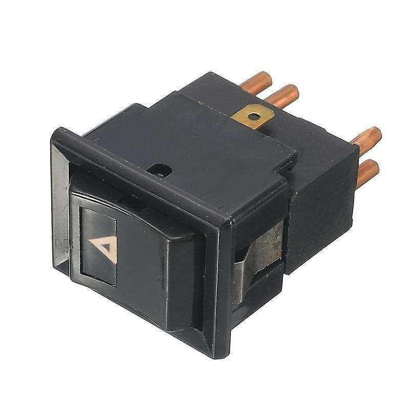 7 Pins Black Hazard Warning Lamp Switch for Land Rover Defender 90