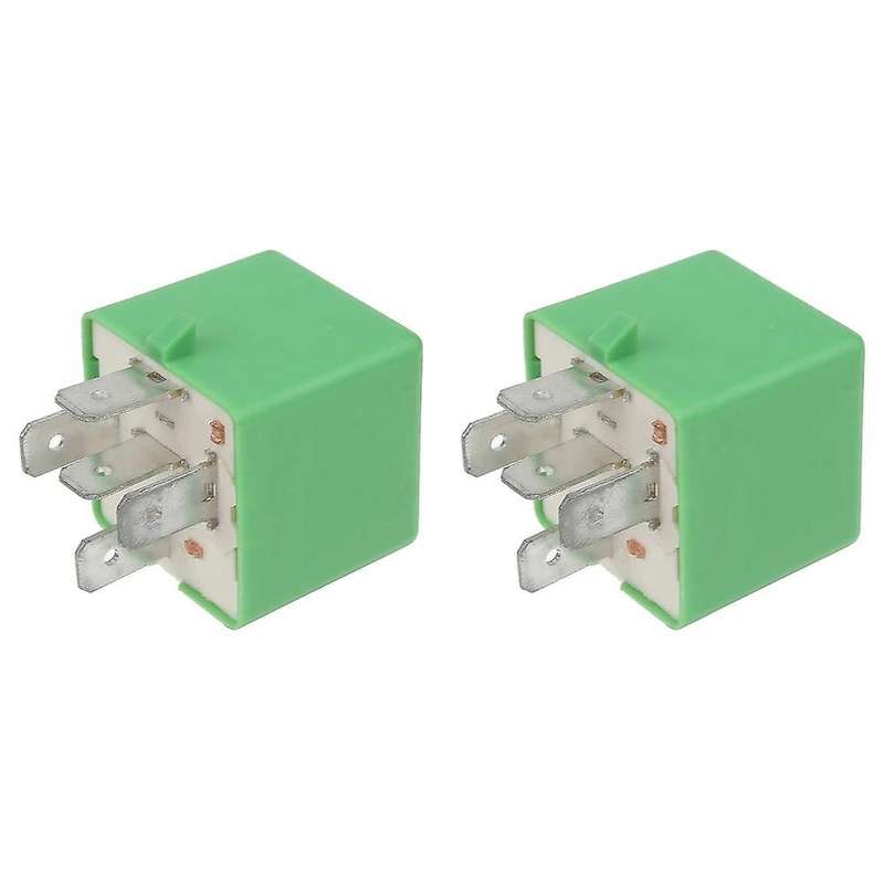 Cooling Radiator Fan Relay Green for Peugeot 206 207 306 307 406 407
