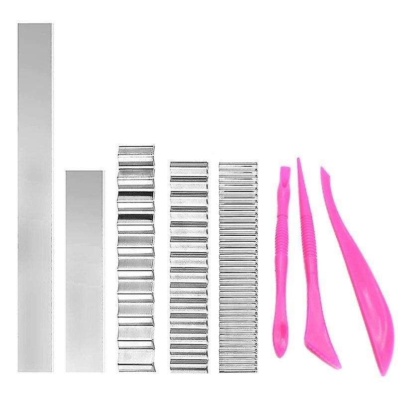 8pcs Flexible Polymer Clay Cutter Slicing Tools for Diy Craft Cutting