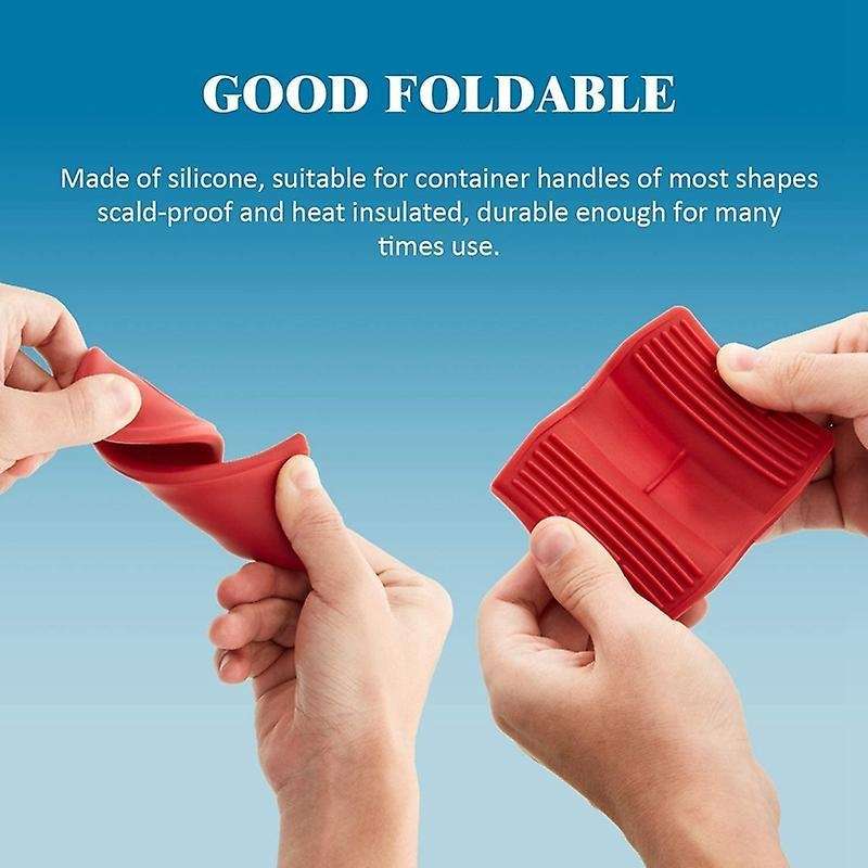 Silicone Hot Handle Holder&assist Handle Holder Cast Iron Skillet