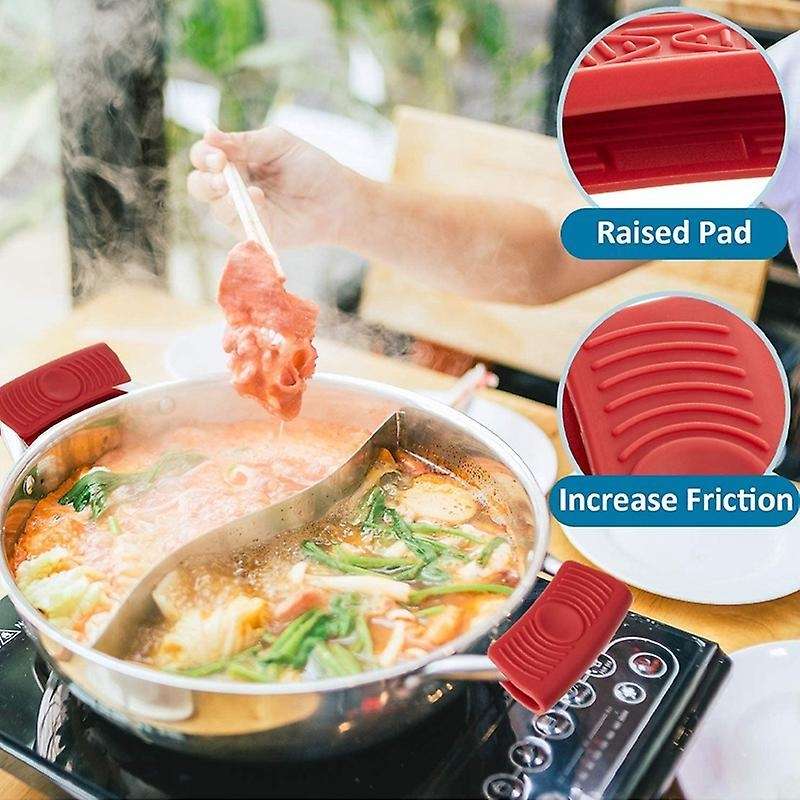 Silicone Hot Handle Holder&assist Handle Holder Cast Iron Skillet