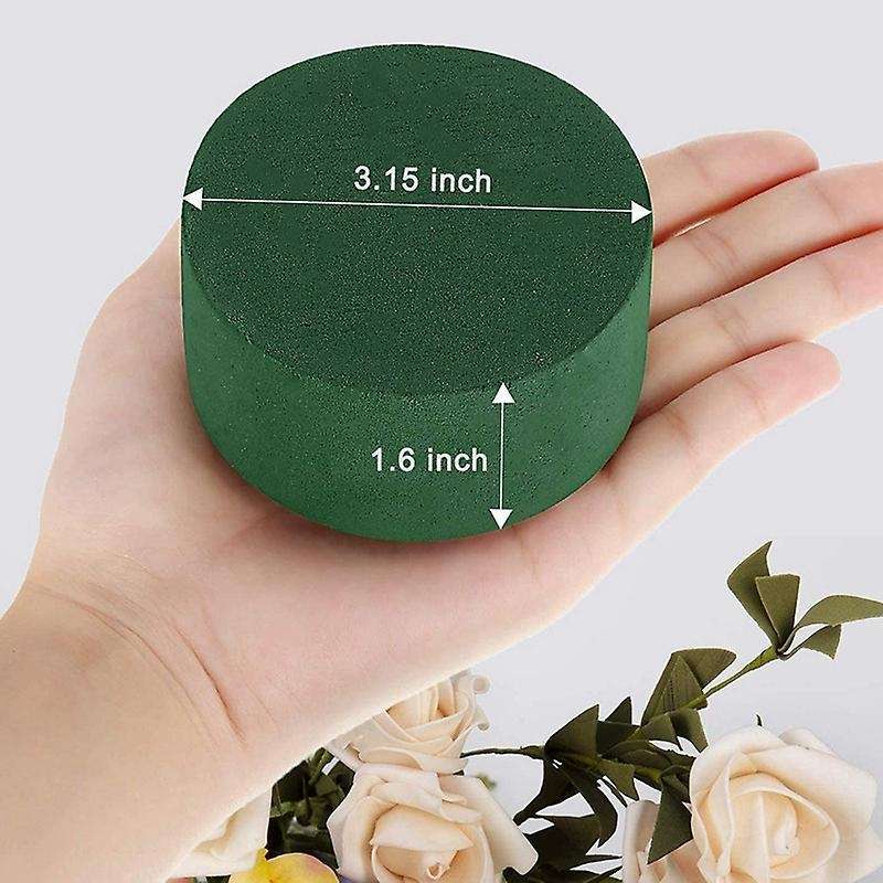 Floral Foam 12 Pcs Dry &wet Flower Foam Round Florist Styrofoam