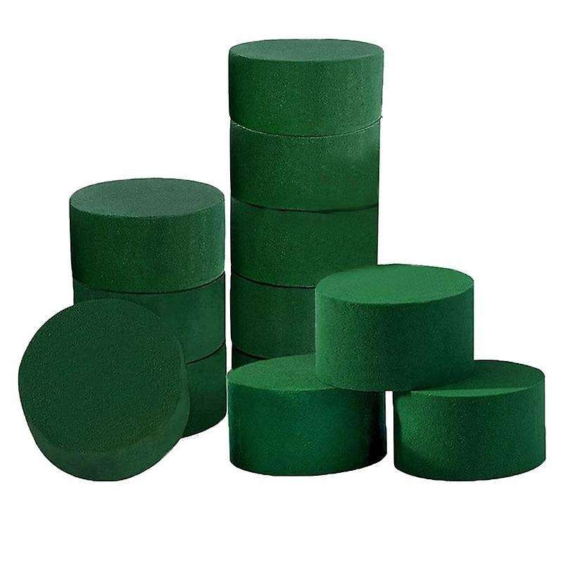 Floral Foam 12 Pcs Dry &wet Flower Foam Round Florist Styrofoam
