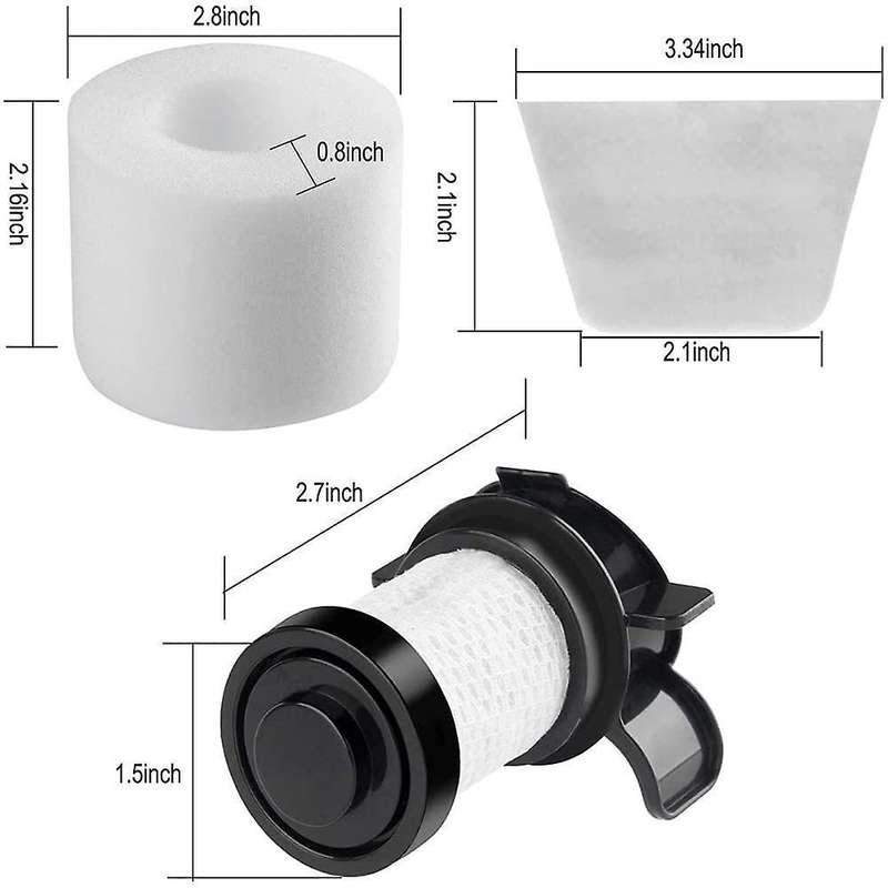 Filter Replacement Compatible for Shark If200uk Duoclean Ionflex