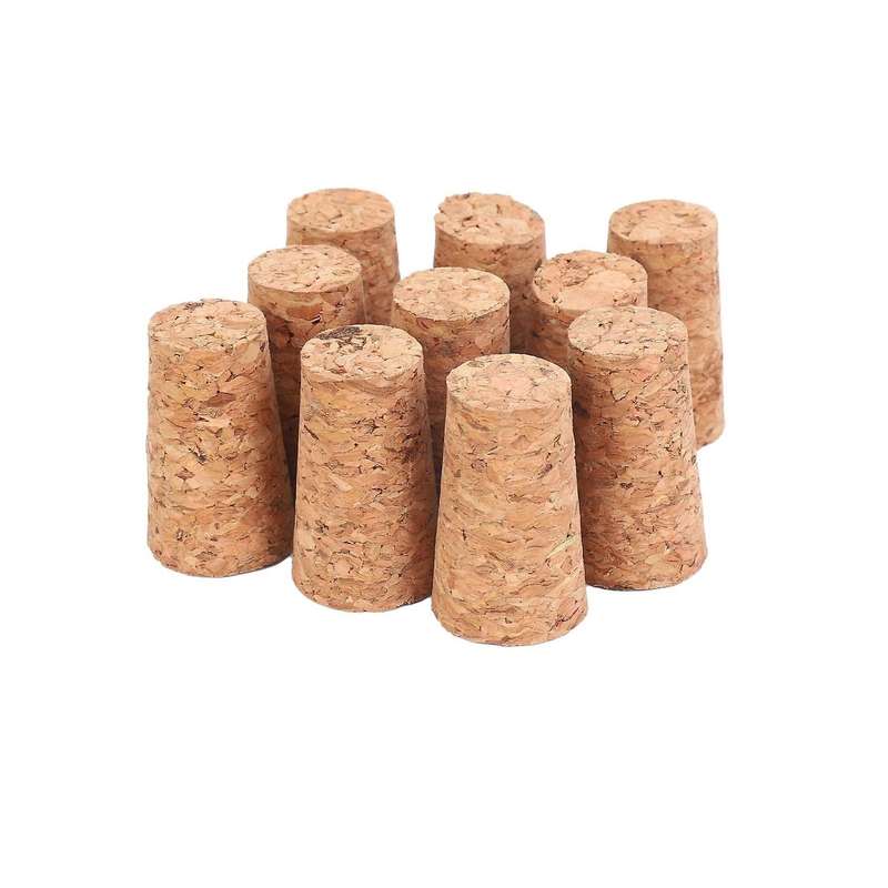 10pcs Tapered Corks Stoppers Diy Craft Art Model Building 22*17*35mm