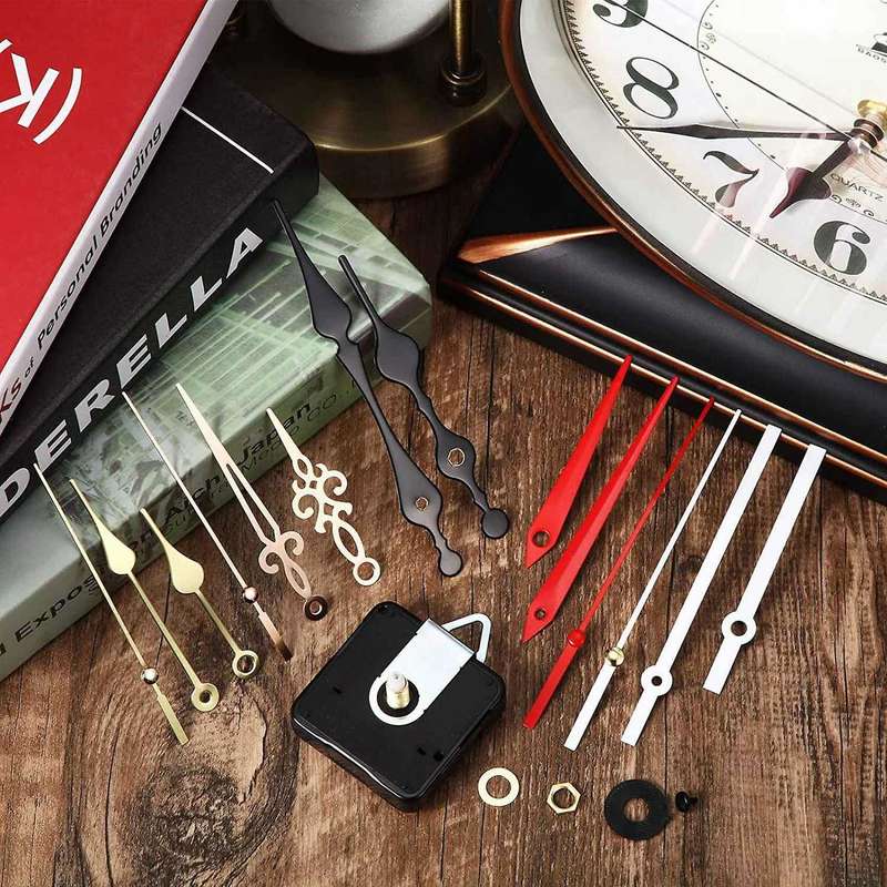 2pcs Non-ticking Quartz Diy Wall Clock Movement Mechanism Kit