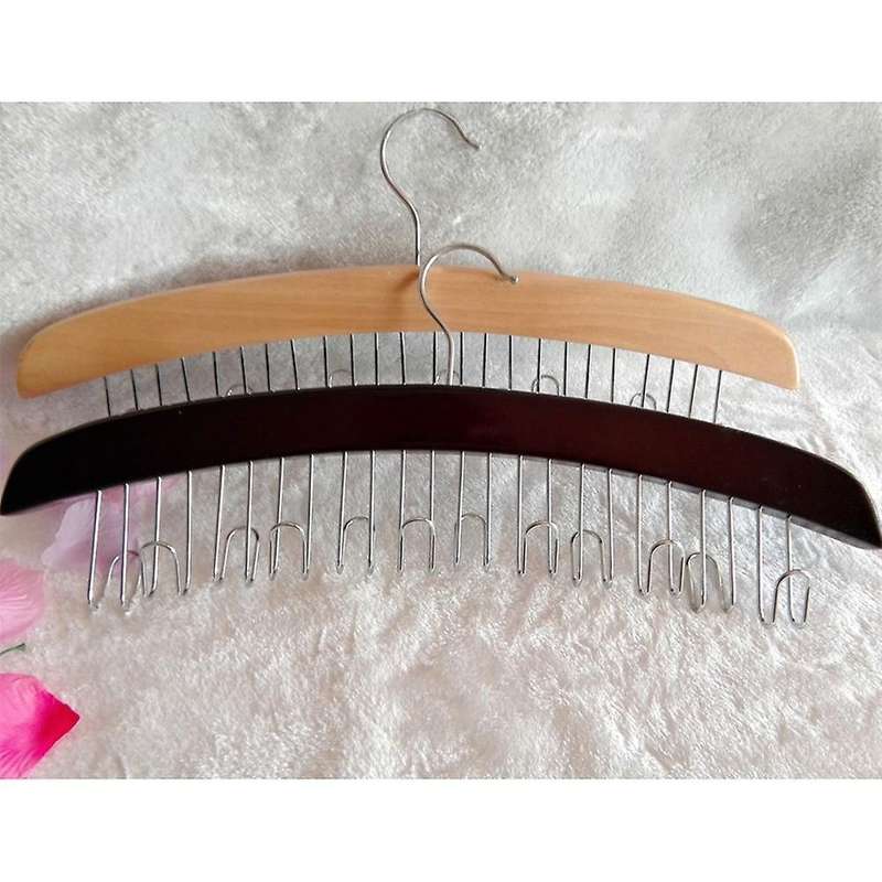 Multifunctional Wooden Belt Hanger Belts Rack Wood