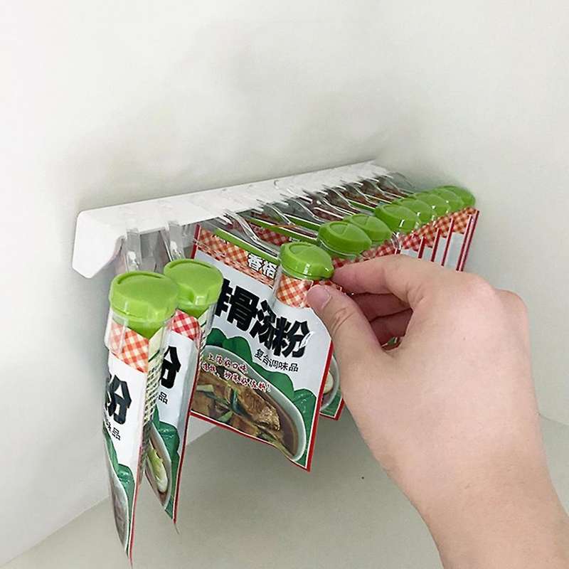Kitchen Wall-mounted Spice Rack Seasoning Rack Kitchen Organizer