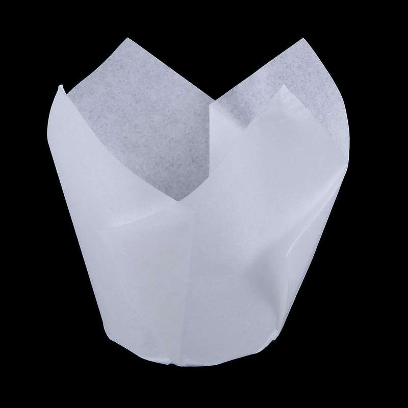 200pcs Tulip Cupcake Baking Muffin Holders Rustic Cupcake Wrapper