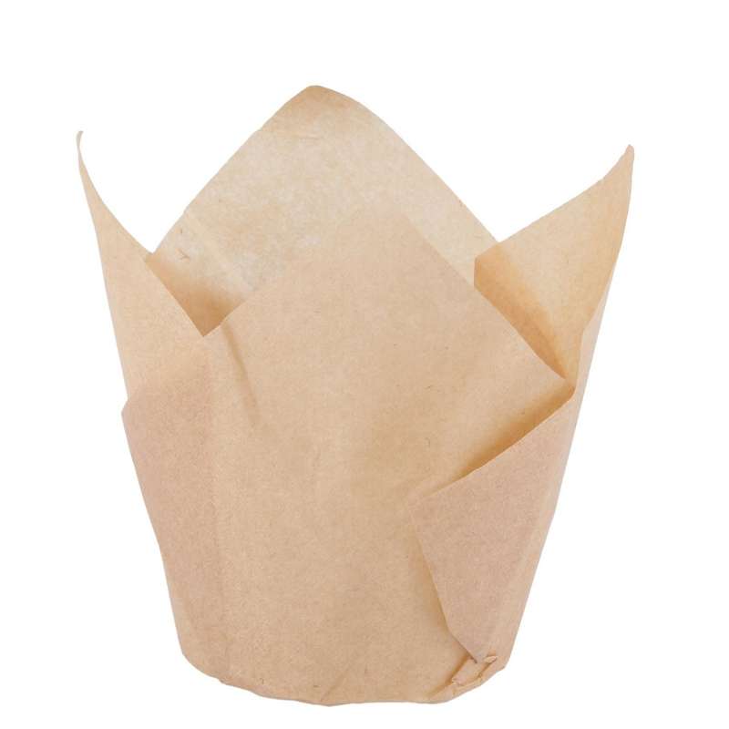 200pcs Tulip Cupcake Baking Muffin Holders Rustic Cupcake Wrapper