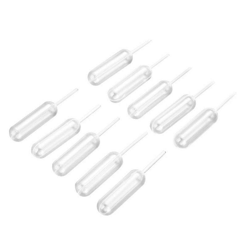 100pcs 4ml Plastic Disposable Squeeze Transfer Oils Pipettes Dropper