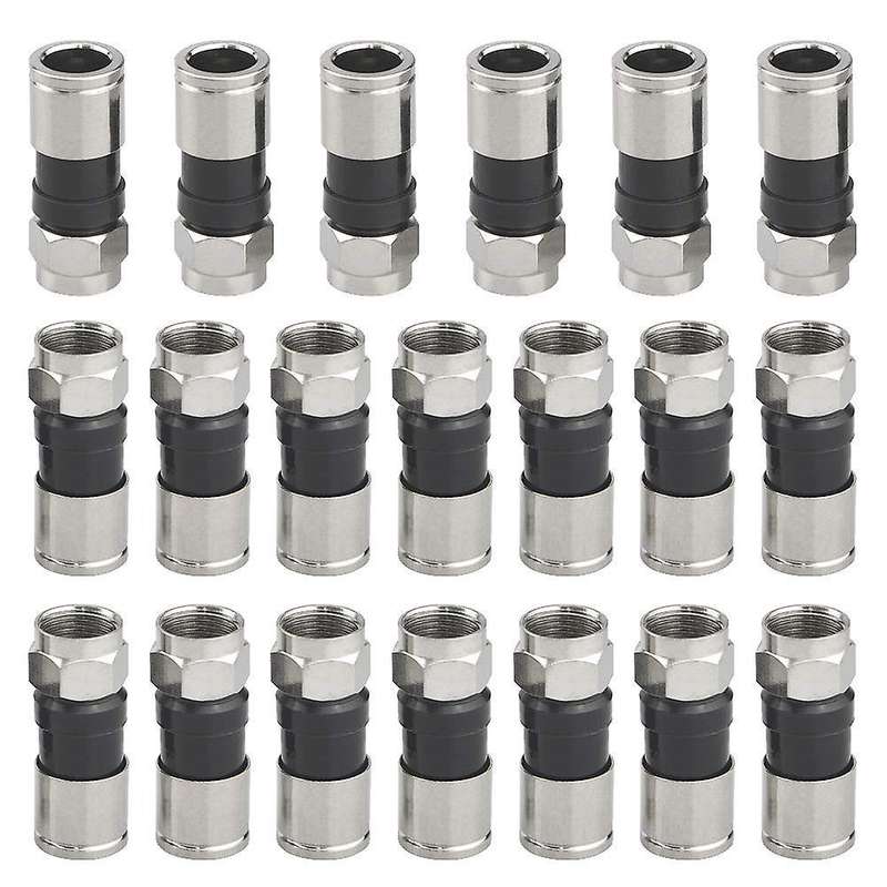 20pcs F Type Converter Connector for Cctv Antenna Camera System