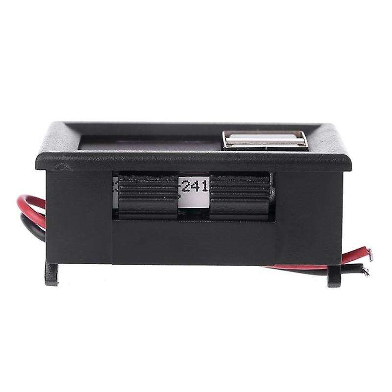 12v Digital Voltmeter Voltage Battery Panel for Car Usb 5v 2a Output